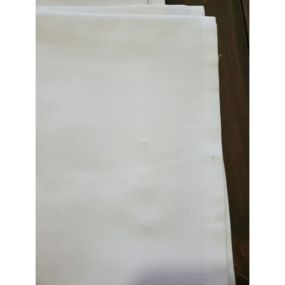 Cloth Napkins Set of 4 White 19.5